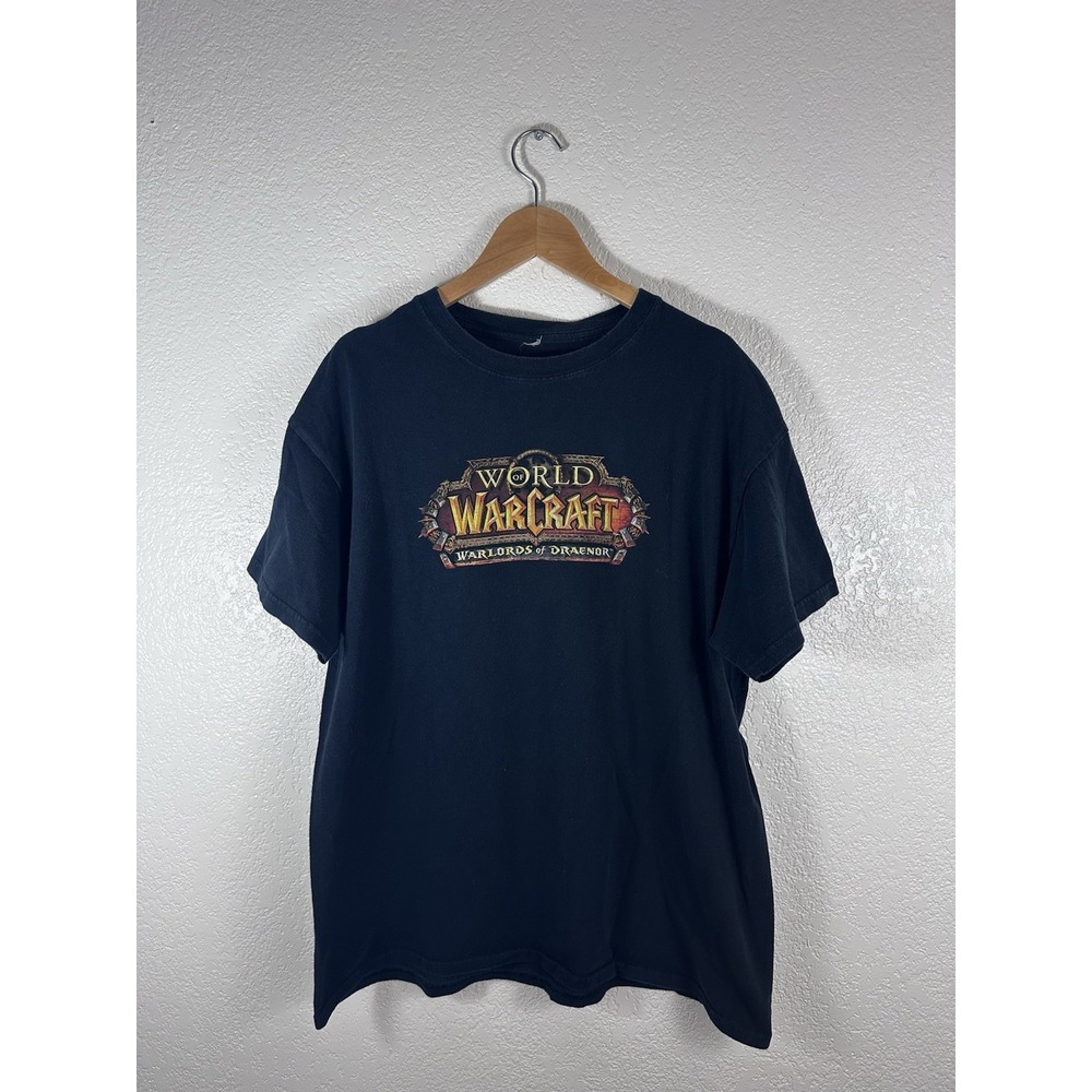 World Of Warcraft Warlords Of Draenor T Shirt Mens Large Blizzard Gaming